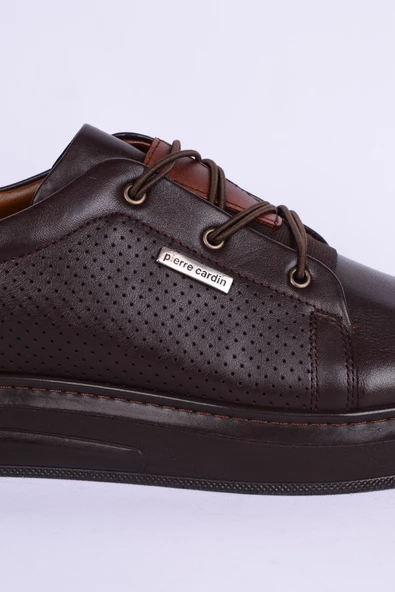 Pierre Cardin 9701 Casual Deri Ortopedik Günlük Kahverengi Erkek Ayakkabı - 2