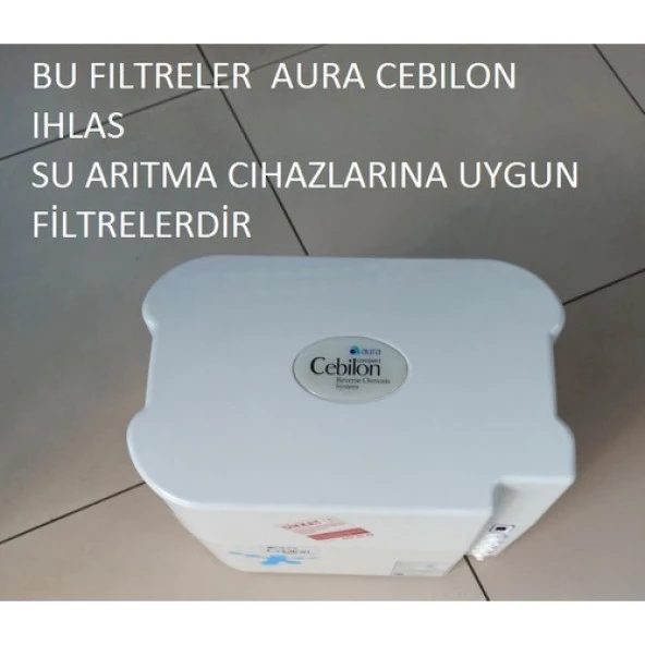 Ihlas Su Arıtma 5 Li Fıltre Seti - Resim 3