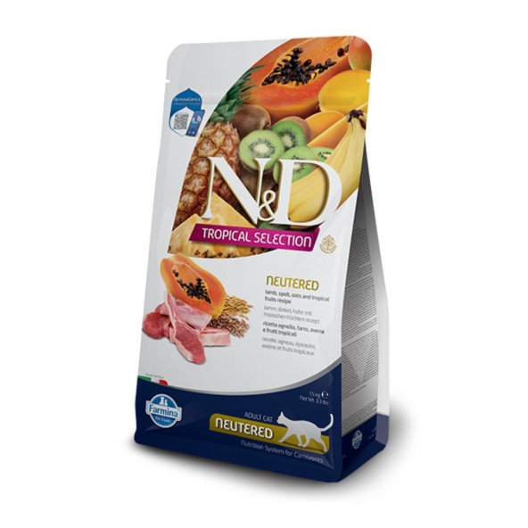 ND N&D Tropical Selection Kuzulu Yetişkin Kısır Kedi Maması 10 Kg 8010276042149