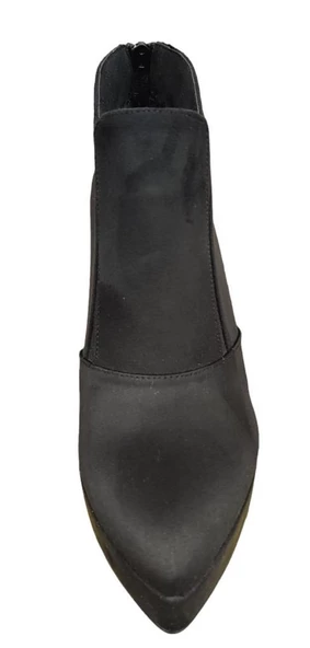 BEETY 23BK06.611 PLATFORM TOPUK SÜET KLASİK ABİYE KADIN BOT - Resim 4