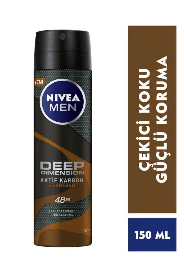 Nivea Men Erkek Deodorant Deep Dimension Espresso