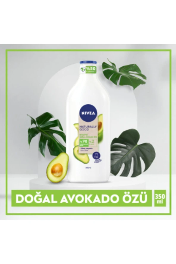 Nivea Naturally Good Vücut Losyonu Avakado Özü 350