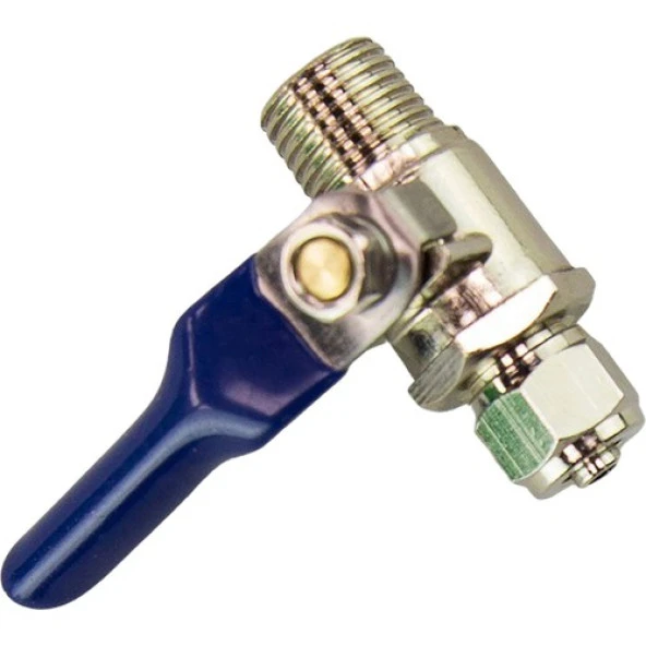 E-Water Su Arıtma Cihazı Için Metal Küresel Vana - 1/4" Metal Küresel Vana