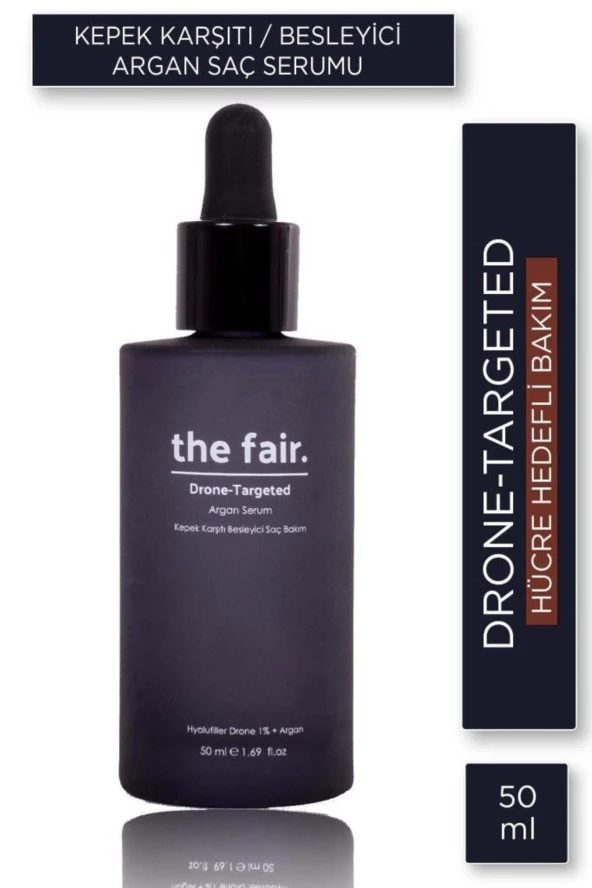 The Fair Drone-Targeted Argan Kepek Karşıtı Saç Se