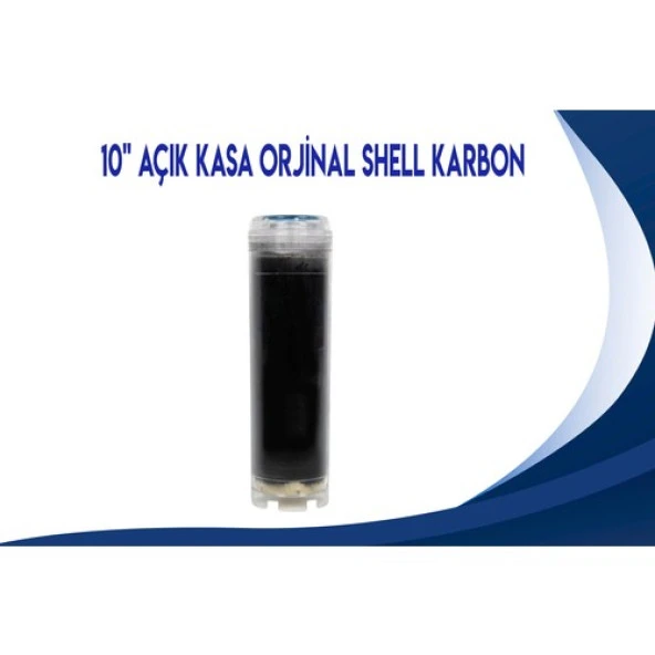 Su Arıtma Shell Kablı 10 Inç Aktif Granül Karbon Filtresi