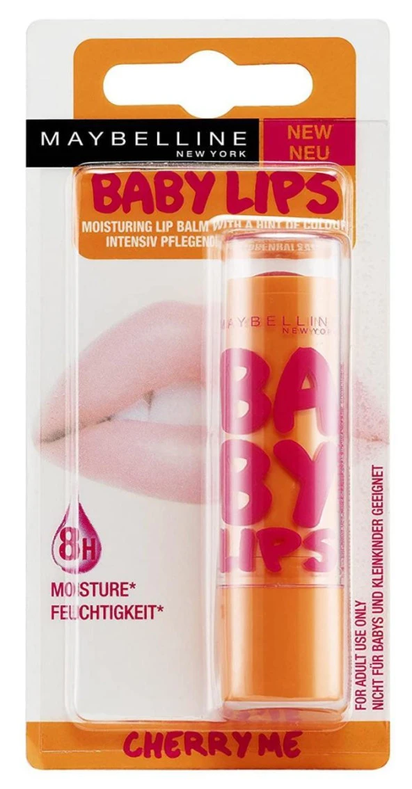 Maybelline Baby Lips Nemlendirici Dudak Balmı - Cherry Me