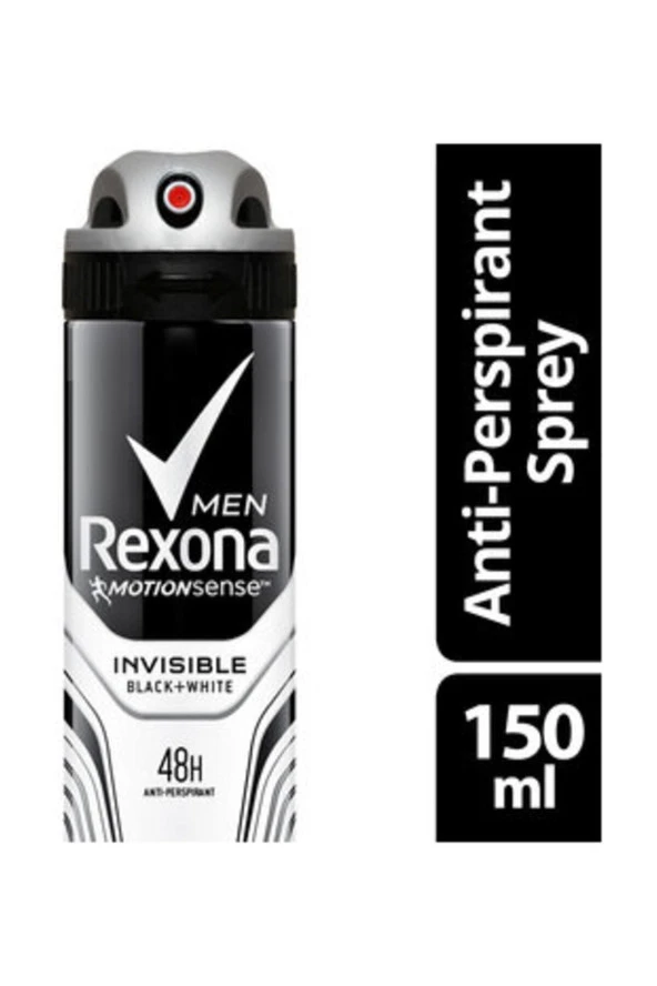 Rexona Sprey Invisible Black White 150 Men