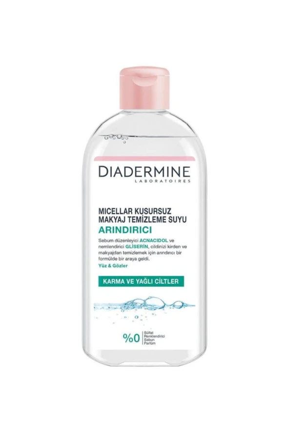Diadermine 400 Ml Karma ve Yağlı Ciltler Arındırıcı Micellar Kusursuz Makyaj Temizleme Suyu - 4