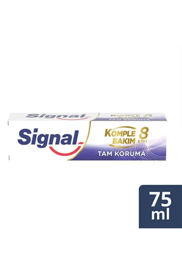 Signal Komple Bakım 8 etki tam koruma diş macunu