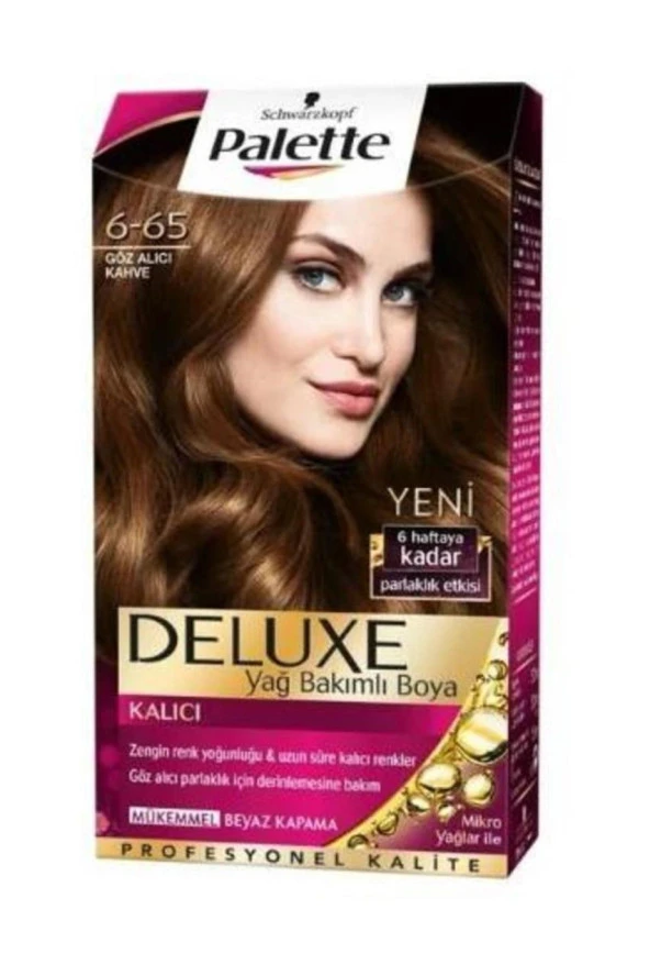 Palette Deluxe Saç Boyası 6.65 Göz Alıcı Kahve - 2