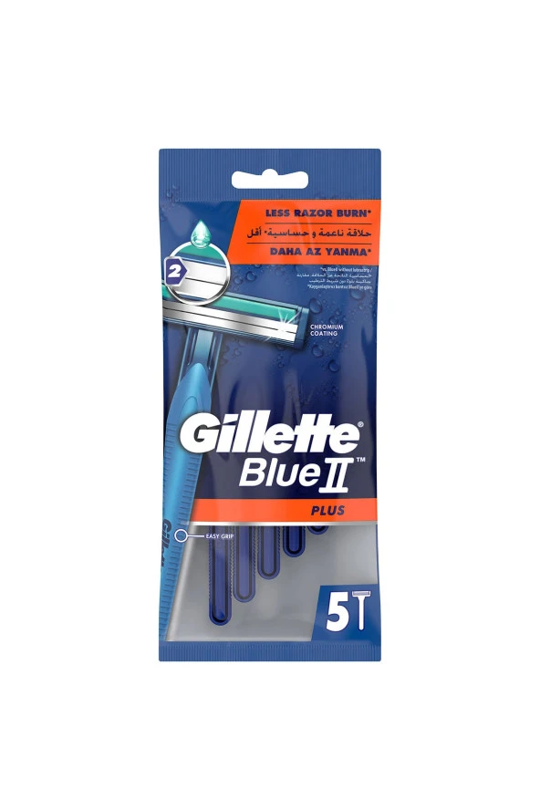 Gillette Blue2 Plus Kullan At Tıraş Bıçağı 5li