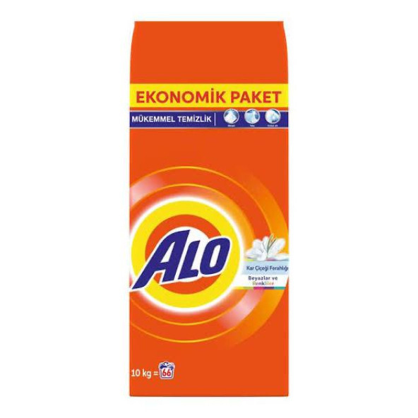 Alo Professional 10 Kg 67 Yıkama Toz Çamaşır Deterjanı Kar Çiçeği