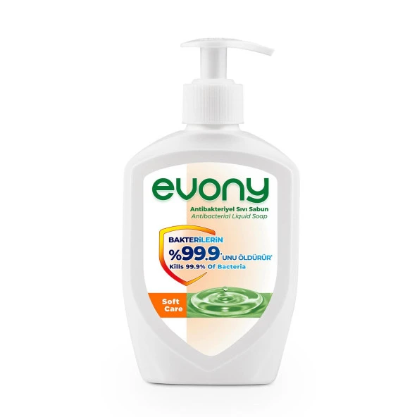 Evony Antibakteriyel Sıvı Sabun soft care 300 Ml