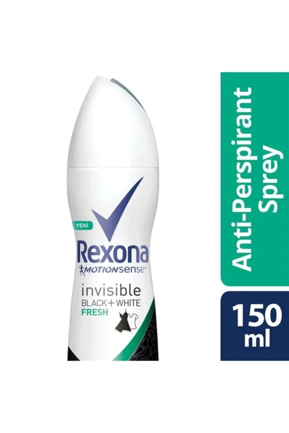 Rexona Kadın Sprey Deodorant Invisible Fresh 150ml