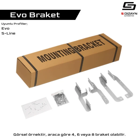 Mazda CX-5 Evo Braket Seti 183 Cm 2012-2016