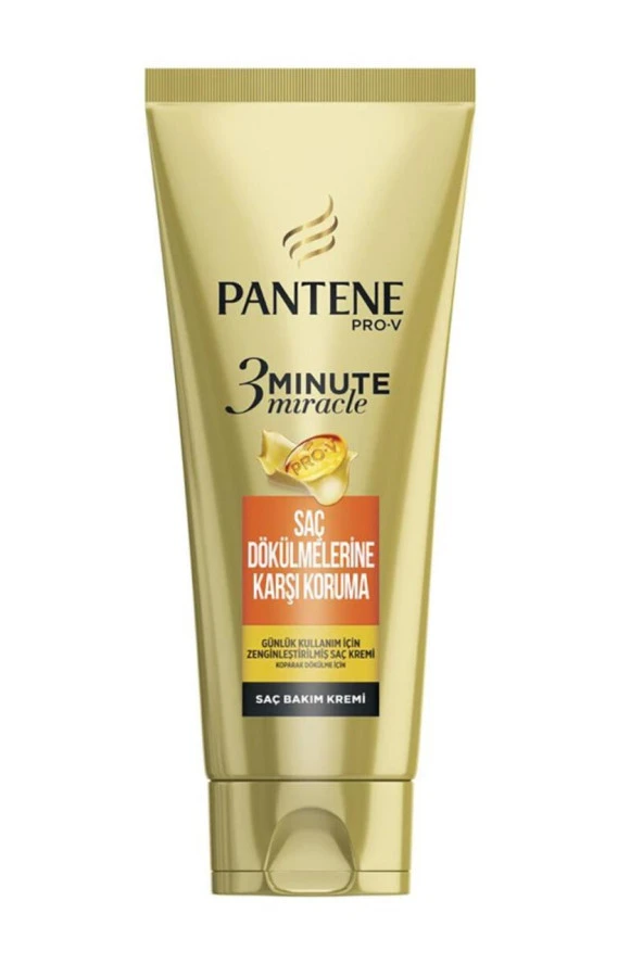 Pantene 3 Dakikada Miracle Saç Bakım Kremi Dökülme Karşıtı 200 ml