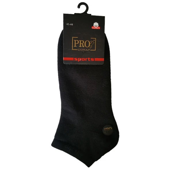 14003 Atletıch Havlu Erkek Patik Çorabı Siyah 41-44 ürün görseli 1