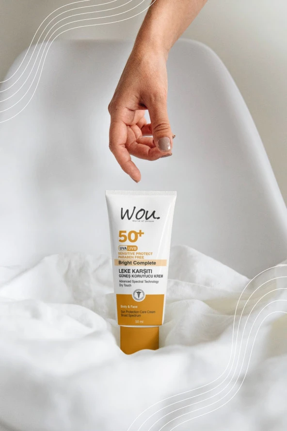 Wou Leke Karşıtı güneş koruyucu krem 50ml - 5