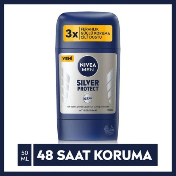 NIVEA MEN SILVER PROTECT  ROLL-ON 50ML
