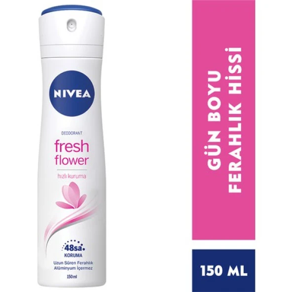 NIVEA FRESH FLOWER DEO 150ML