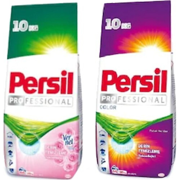 Persil Color 10 kg + Gül 10 kg 2 Li Set