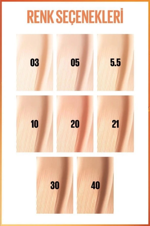 MAYBELLİNE NEWYORK SUPER STAY SKİNTİNT FONDÖTEN 30 - 5