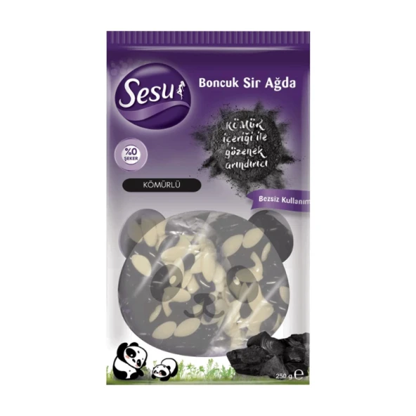 Sesu Boncuk Sir Ağda Kömürlü 250gr - 1