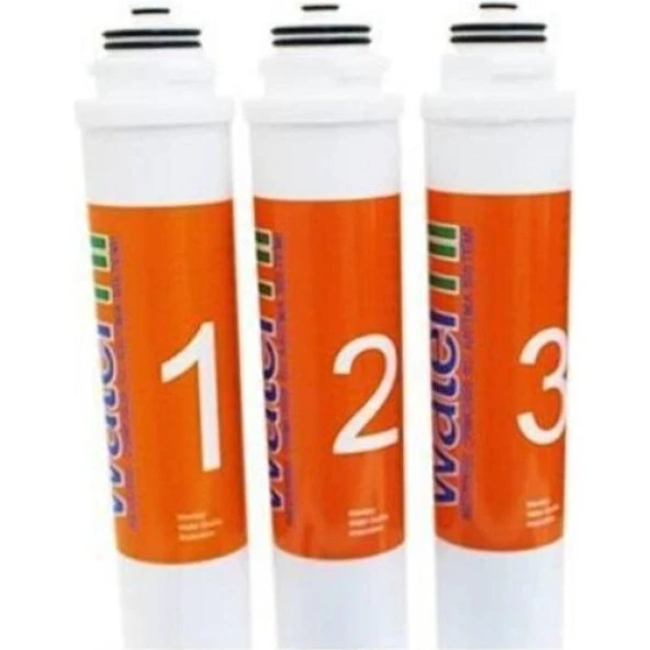 Sulook Waterlife Su Arıtma Filtresi 3'lü Set - Resim 2