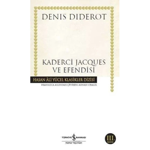 Kaderci Jacques ve Efendisi - Hasan Ali Yücel Klasikleri