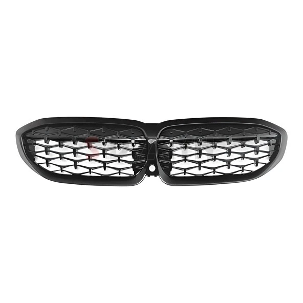 S-Dizayn Bmw 3 Serisi G20/G28 Ön Panjur Böbrek Parlak Siyah Piano Black Diamond Model 2017 Üzeri - 3