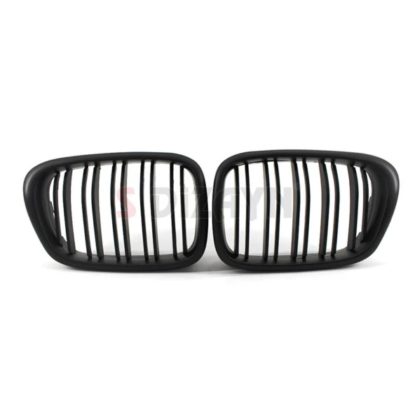 S-Dizayn Bmw 5 Serisi E39 Ön Panjur Böbrek Parlak Siyah Piano Black M5 Model 1996-2003 - 4