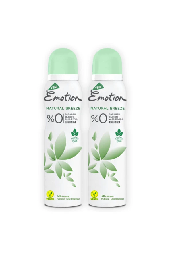 Natural Breeze Deodorant 2x150ml