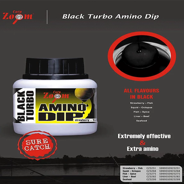 CZ 5268 Black Turbo Amino Dip, Ahtapot