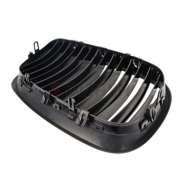 S-Dizayn Bmw X5 E70/E71/E72 Ön Panjur Böbrek Parlak Siyah Piano Black M X5 Model 2007-2013 - Resim 4