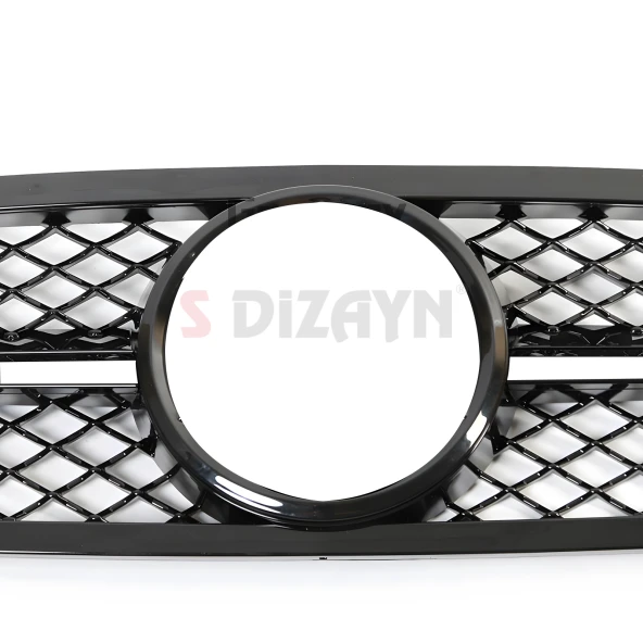 S-Dizayn Mercedes C-Class W203 Ön Panjur Krom AMG Model 2001-2007 - 4