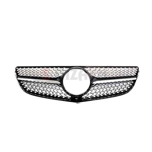 S-Dizayn Mercedes E-Class W207 Ön Panjur Parlak Siyah Piano Black Diamond Model 2014-2016 - 3