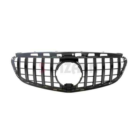 S-Dizayn Mercedes E-Class W212 Ön Panjur Parlak Siyah Piano Black GTR Model 2014-2016 - 3
