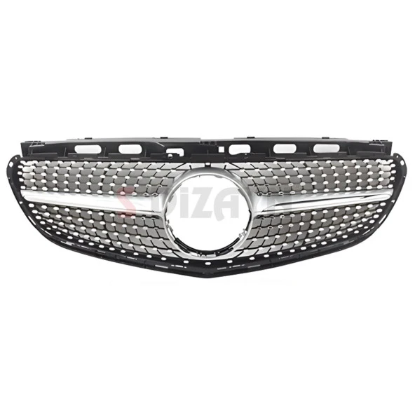 S-Dizayn Mercedes E-Class W212 Ön Panjur Krom Diamond Model 2014-2016 - 3