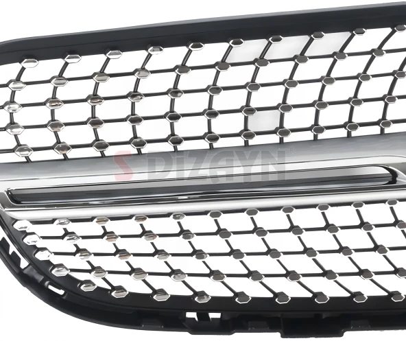 S-Dizayn Mercedes GLC X253 Ön Panjur Krom Diamond Model 2015-2019 - Resim 4