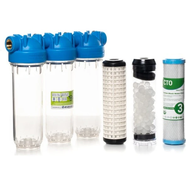 Atlas Orjinal Italyan Kuyu Suyu Ev ve Bina Girişi Filtre Sistemi - Resim 2