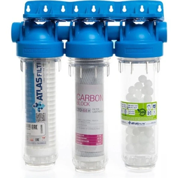 Atlas Orjinal Italyan Kuyu Suyu Ev ve Bina Girişi Filtre Sistemi - Resim 4