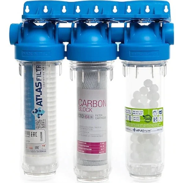 Atlas Orjinal Italyan Kuyu Suyu Ev ve Bina Girişi Filtre Sistemi - Resim 5