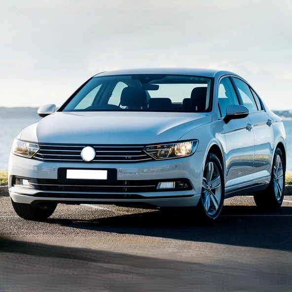 VW Passat B8 2015-2019 Ön Panjur Izgarası Kromlu 3G0853651H - Resim 2
