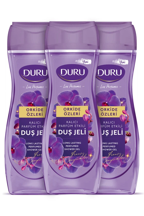 Perfume Orkide Duş Jeli 3x450ml