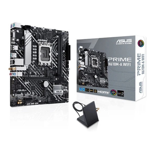 ASUS PRIME H610M-A WIFI INTEL H610 LGA1700 DDR5 5600