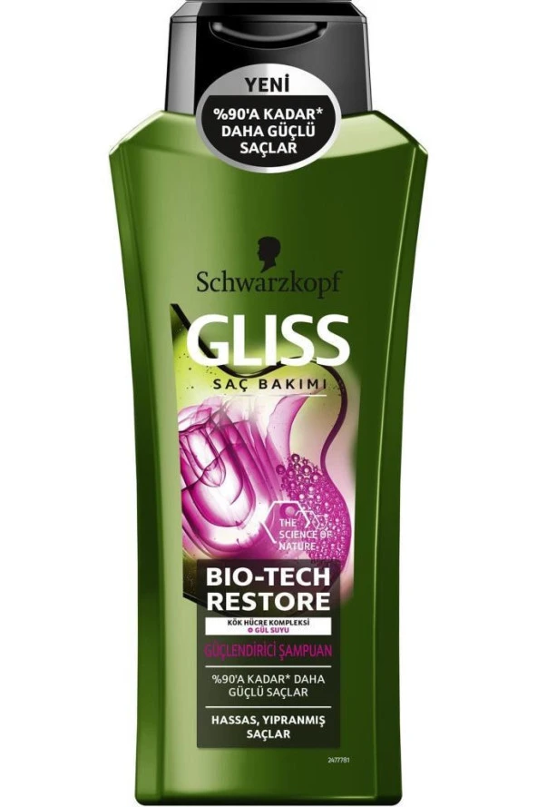 Gliss Şampuan Bio-Tech Şampuan 360 ml