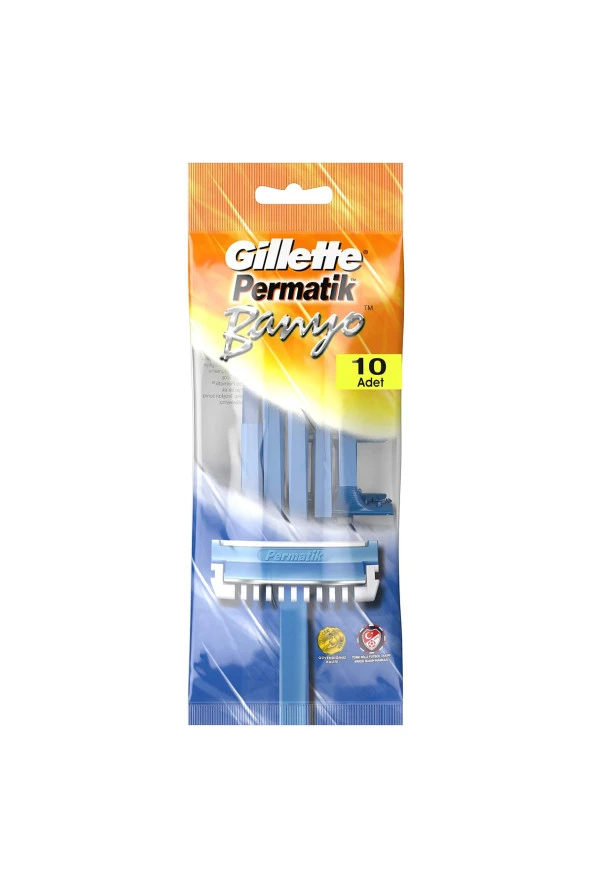 Gillette Banyo Kullan At Tıraş Bıçağı 10lu