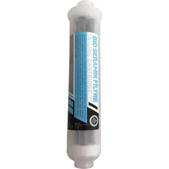 Detox Filtre Bio Seramik Filtre Su Arıtma Filtresi