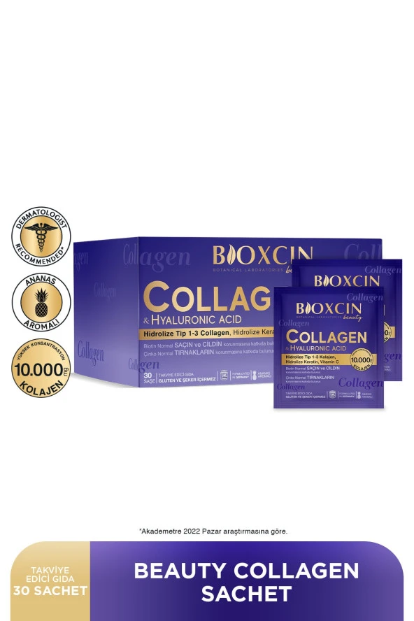 Bioxcin Beauty Collagen Toz 30 Saşe X 10.000 Mg Ti