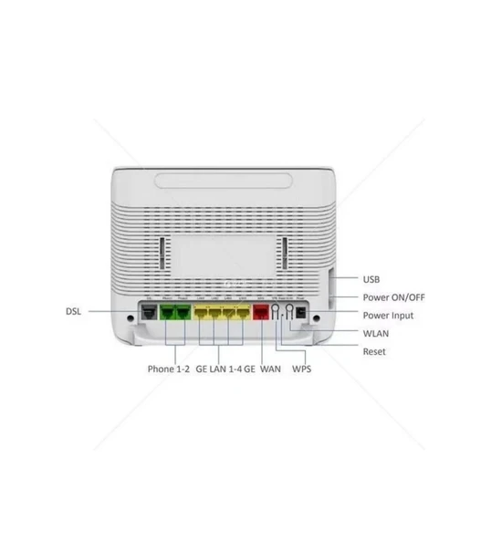 Zte Zxhn 367A 5Ghz Ac1600 Vdsl2-Fiber Wan-Combo Modem/Router - 2